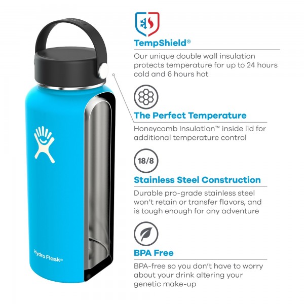 HYDROFLASK  ハイドロフラスク ワイドマウス32oz 保温 ボトル 水筒 国内正規品