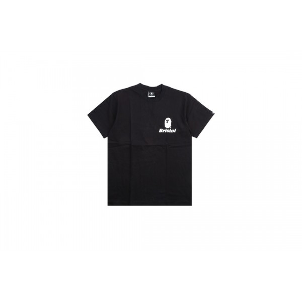 BAPE X FCRB 19ss ApeヘッドTシャツ