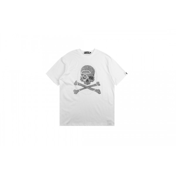 Bape X MMJジョイントTシャツ2020ホワイ...