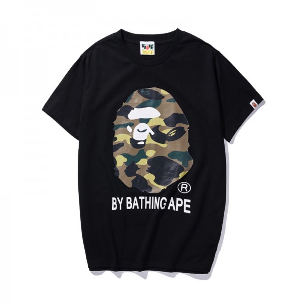 BAPE | 新しいメンズバスTシャツブラッ...