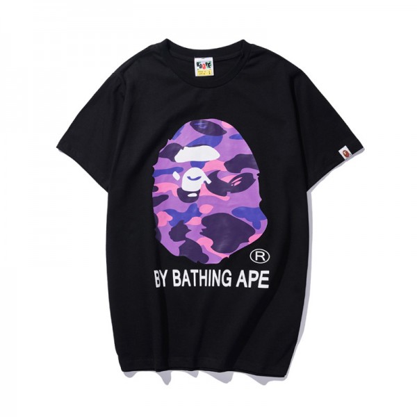 BAPE | メンズバスTシャツブラック＆パ...