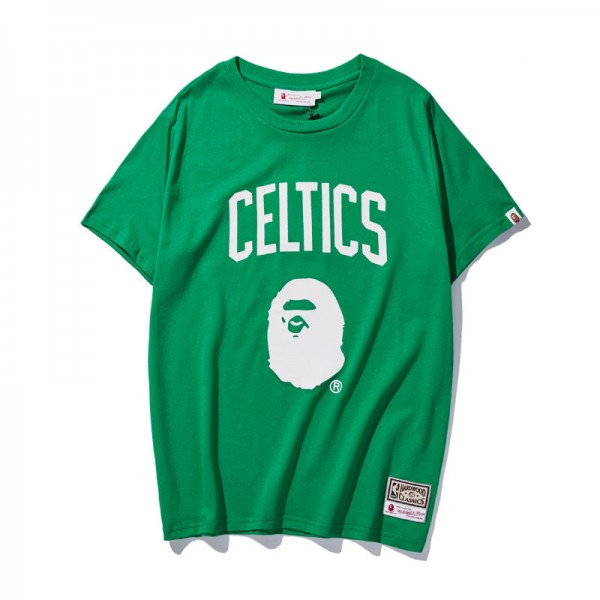 BAPE | 夏のメンズカジュアルTシャツグ...