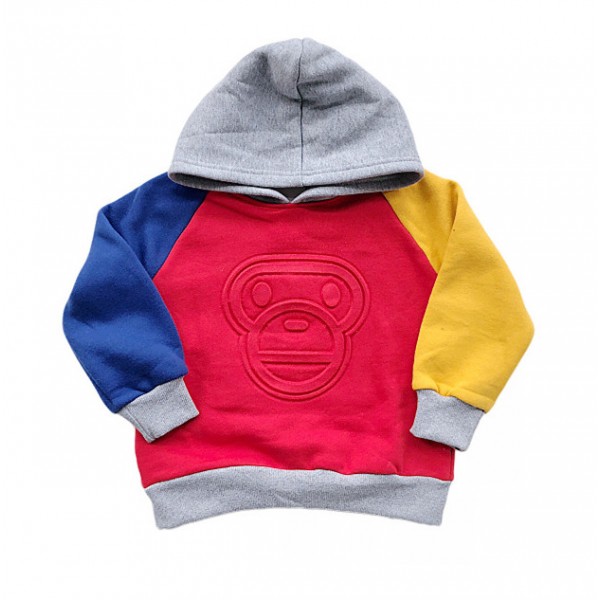 BAPE｜カートゥーンフード付きスウェ...