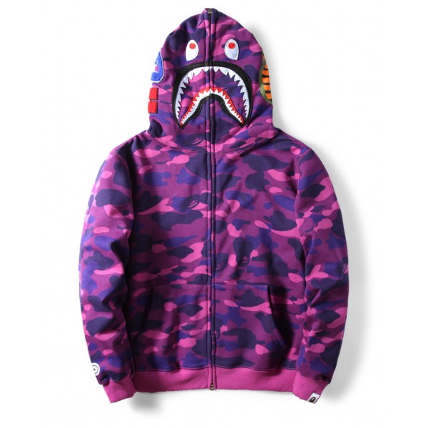 BAPE｜カモフラージュシャークセータ...