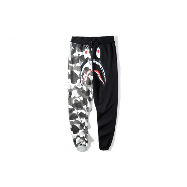 BAPE|17SS CAMO 1/2シャークスウェットパ...