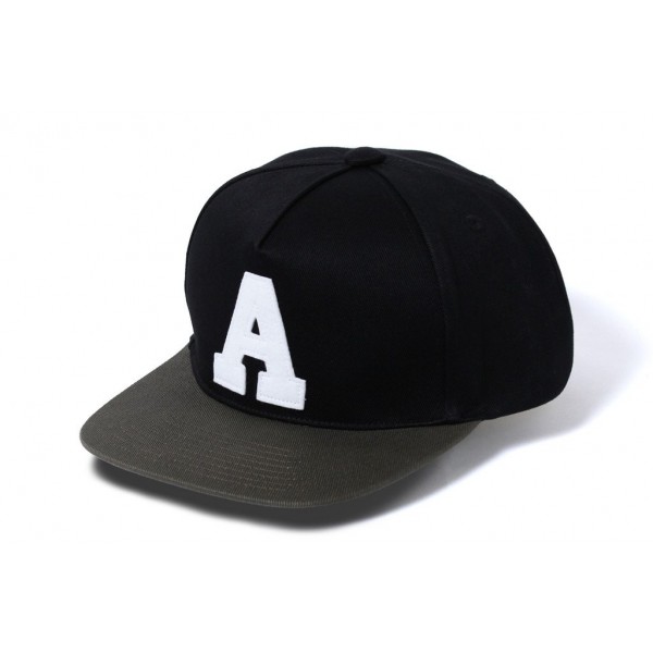 BAPE | ロゴスナップバックキャップブ...