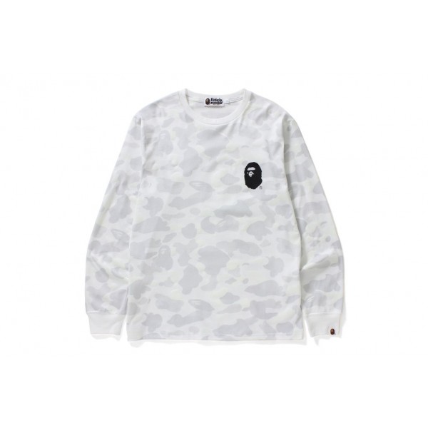 BAPE|シティカモエイプヘッドL / S TEE